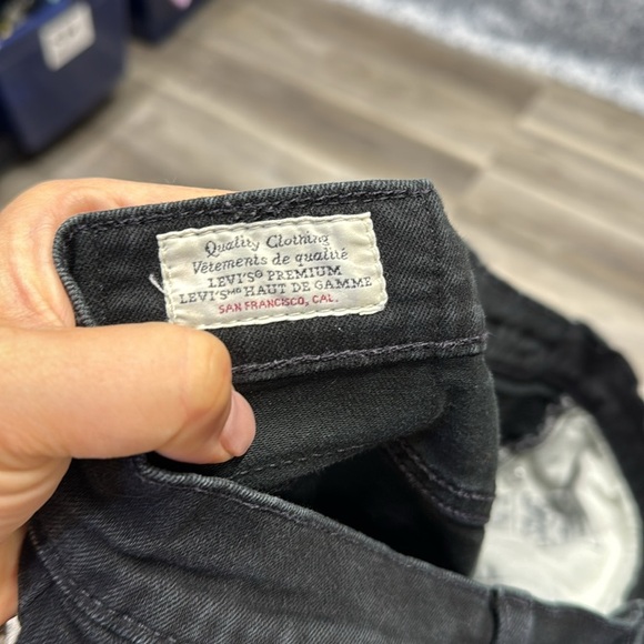 Levi's Black Skinny Jeans Classic Style size 34 - Picture 12 of 13